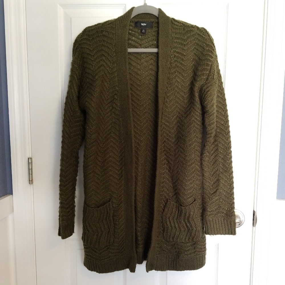 Hunter Green Cardigan